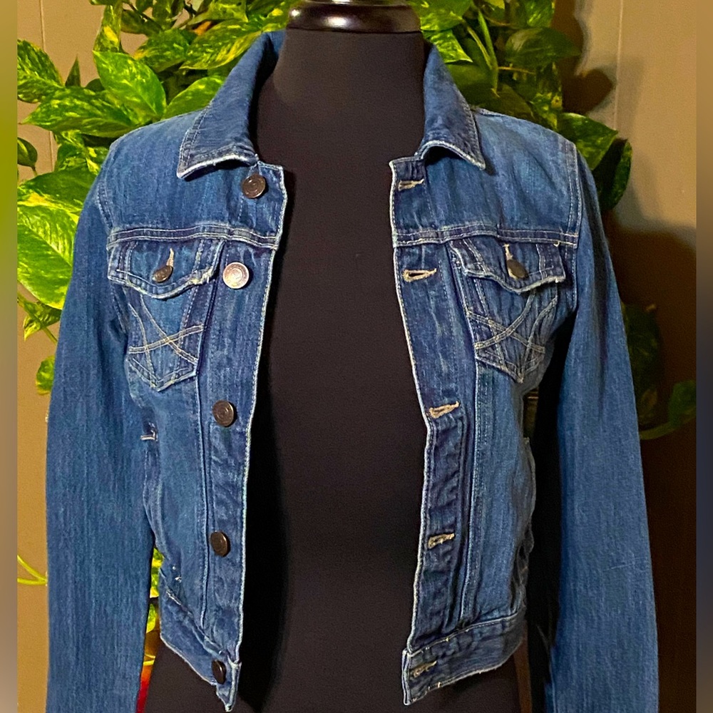 EUC Small Aeropostale denim jean jacket